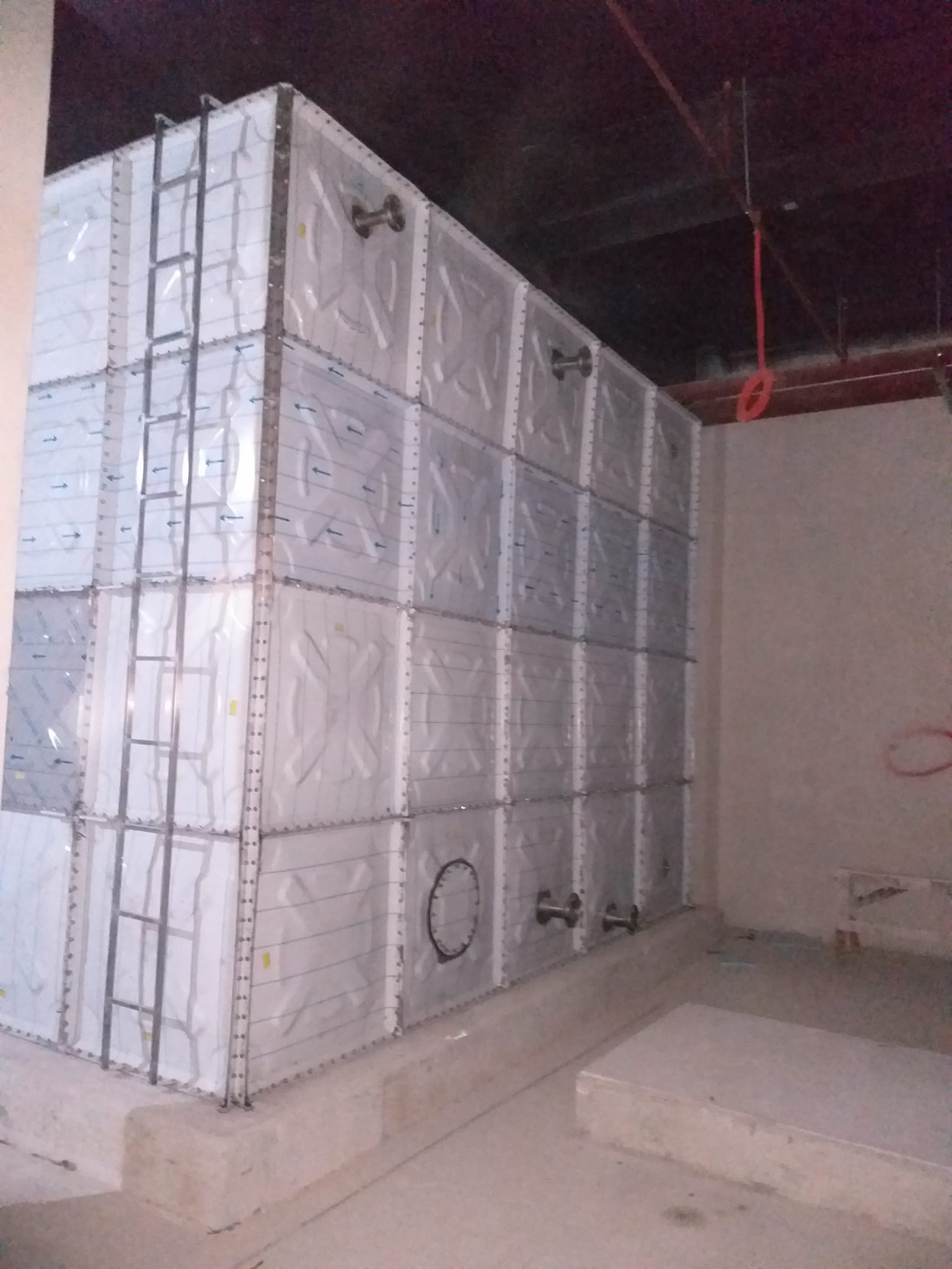 Paslanmaz modüler depo kurulumu